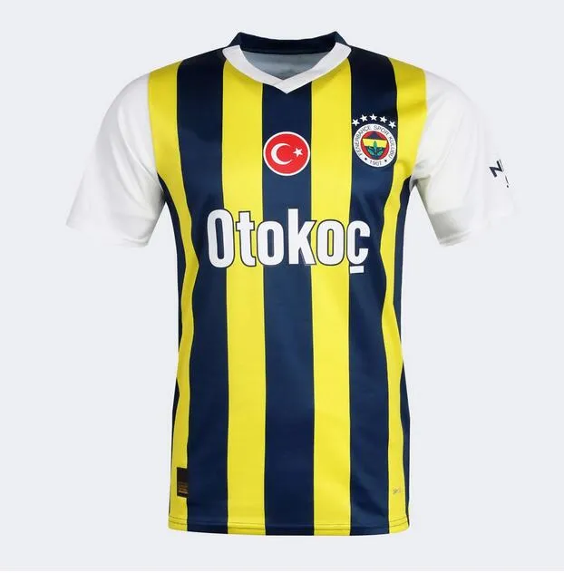 2024 2025 Fenerbahce Soccer Jersey DZEKO CRESPO ARDA GULER KAHVECI JOAO PEDRO BATSHUAYI SZALAI Home Away Third Men Football Shirt Kit