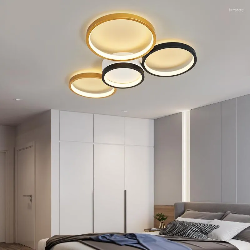 Lampadari Nordic Minimalista NEO Illuminazione Lampadario a led per soggiorno Camera da letto Cucina Sala da pranzo Apparecchio Decorazioni semplici Lampade per la casa