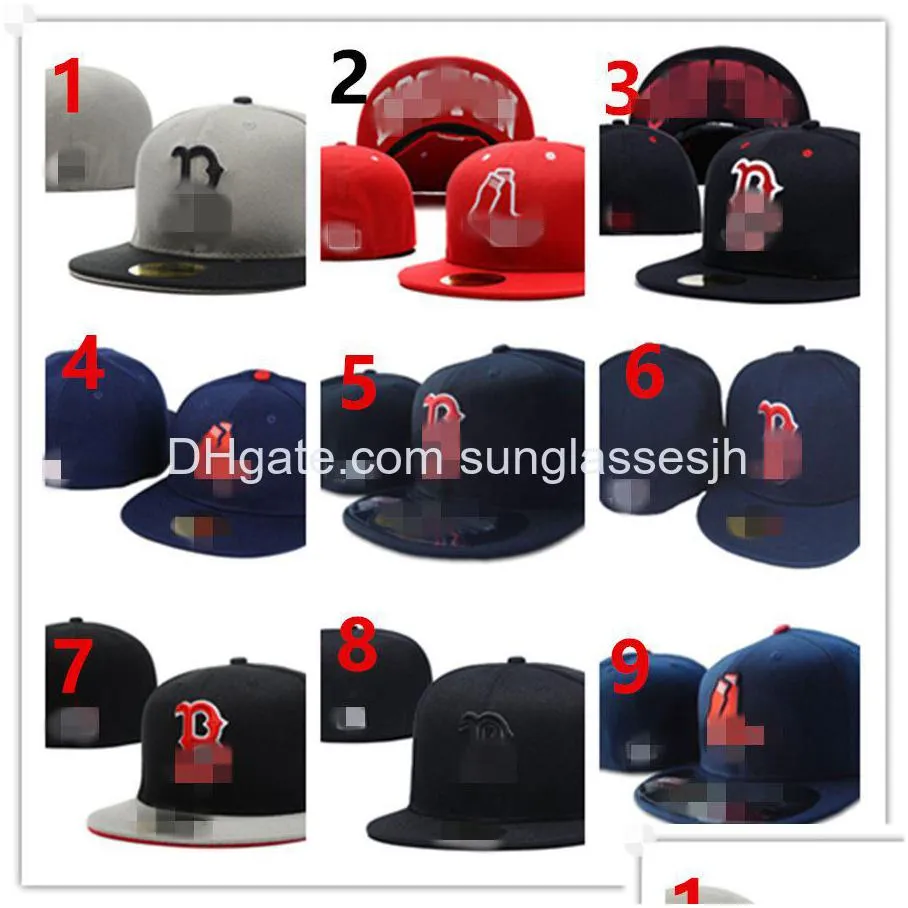 Ball Caps 2023 Fashion All Team Baseball Snapbacks Fitted Letter T A B Sf S Wholesale Sports Outdoor Embroidery Cotton Flat Fl Close