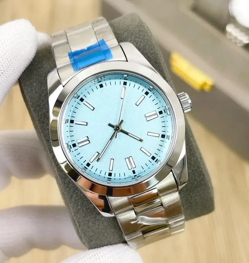 Luksusowy projektant męski kwarc zegarek damski zegarki 36 mm Automatyczny ruch mechaniczny 904L Pasek ze stali nierdzewnej Luminous Gifts Wristre Montre Heuerity