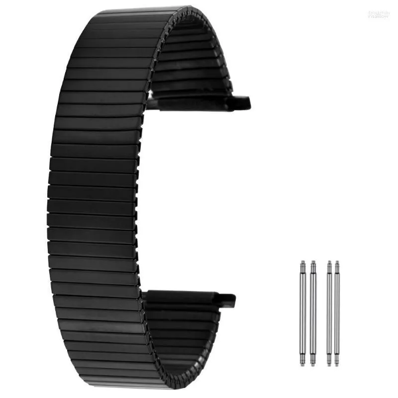 Cinturini per orologi 16/18/20 / 22MM Cinturino senza fibbia Cinturino elastico universale in acciaio inossidabile Sostituzione pratico cinturino da polso