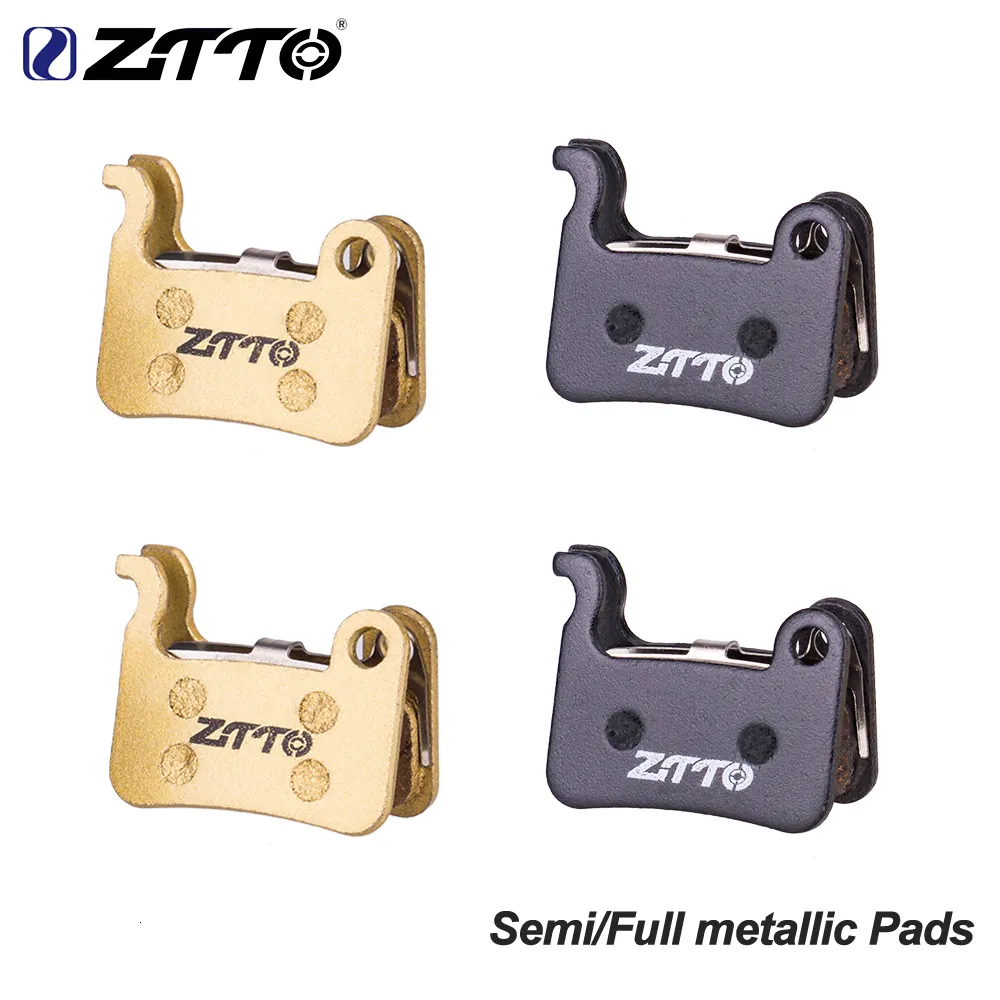 Cykelgrupper SET ZTTTO 4PAIRS MTB Semifull-Metallic Brake Pads A01S för XT SLX M975 M965 M800 M775 M765 M665 M595 M545 R505 S501 DISC BRAKE PADS 230621