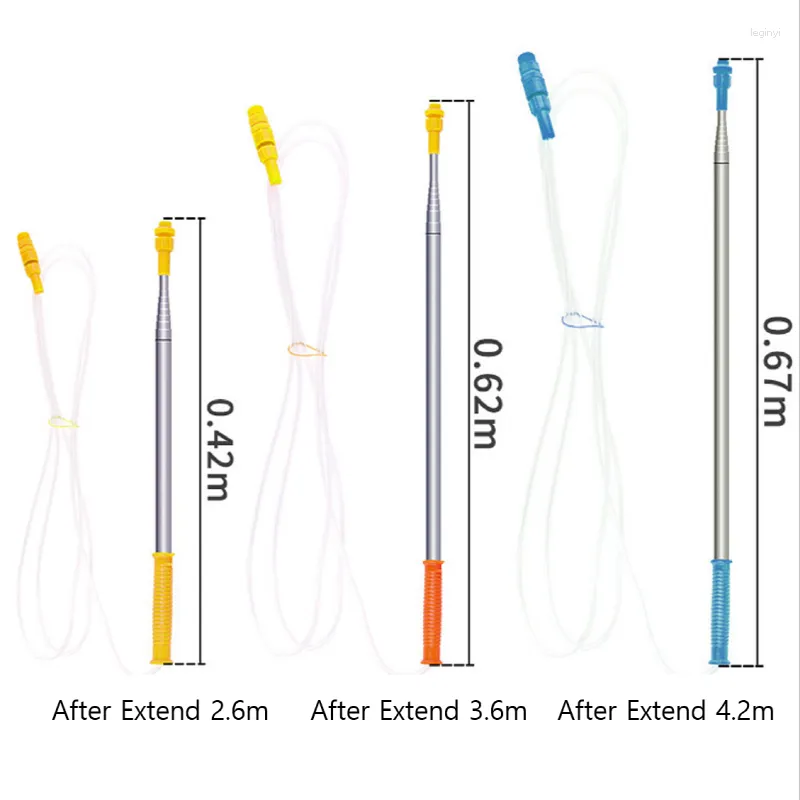 Équipements d'arrosage tige de pulvérisation rétractable 2.6/3.6/4.2 m pour pulvérisateur/outils de jardin agricole extérieur