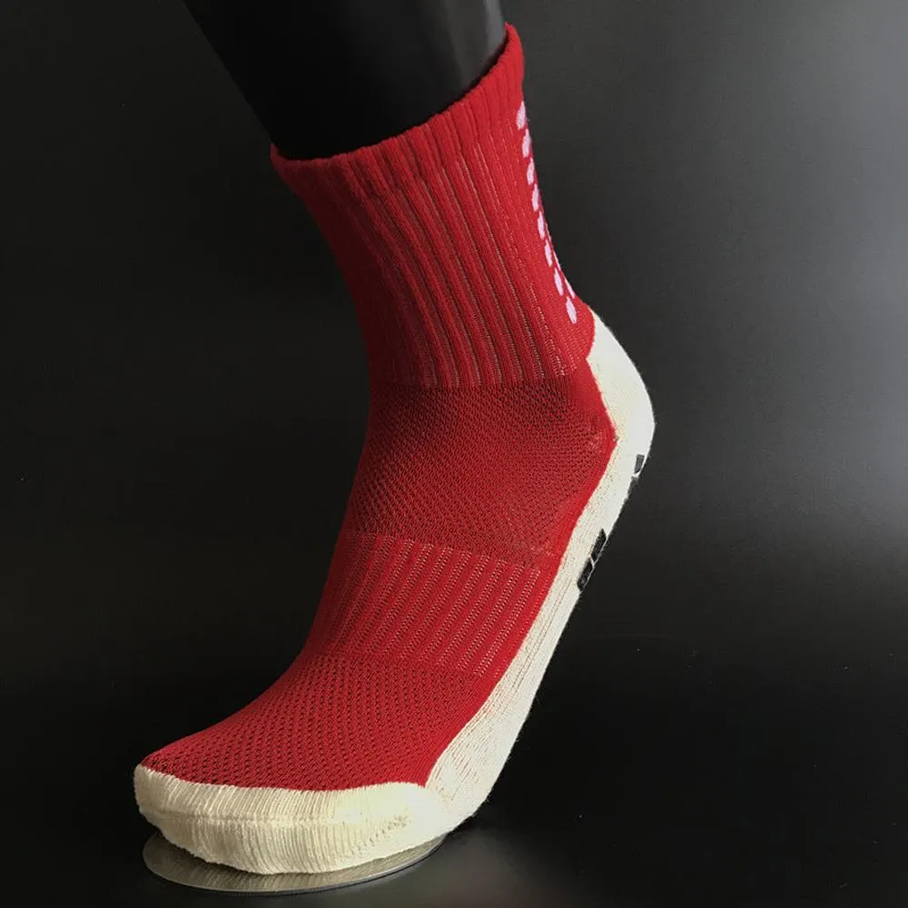 football socks Star style soccer team sports socks mens professional mid tube towel bottom basketball socks skid rubber grips elite socksait Unisex