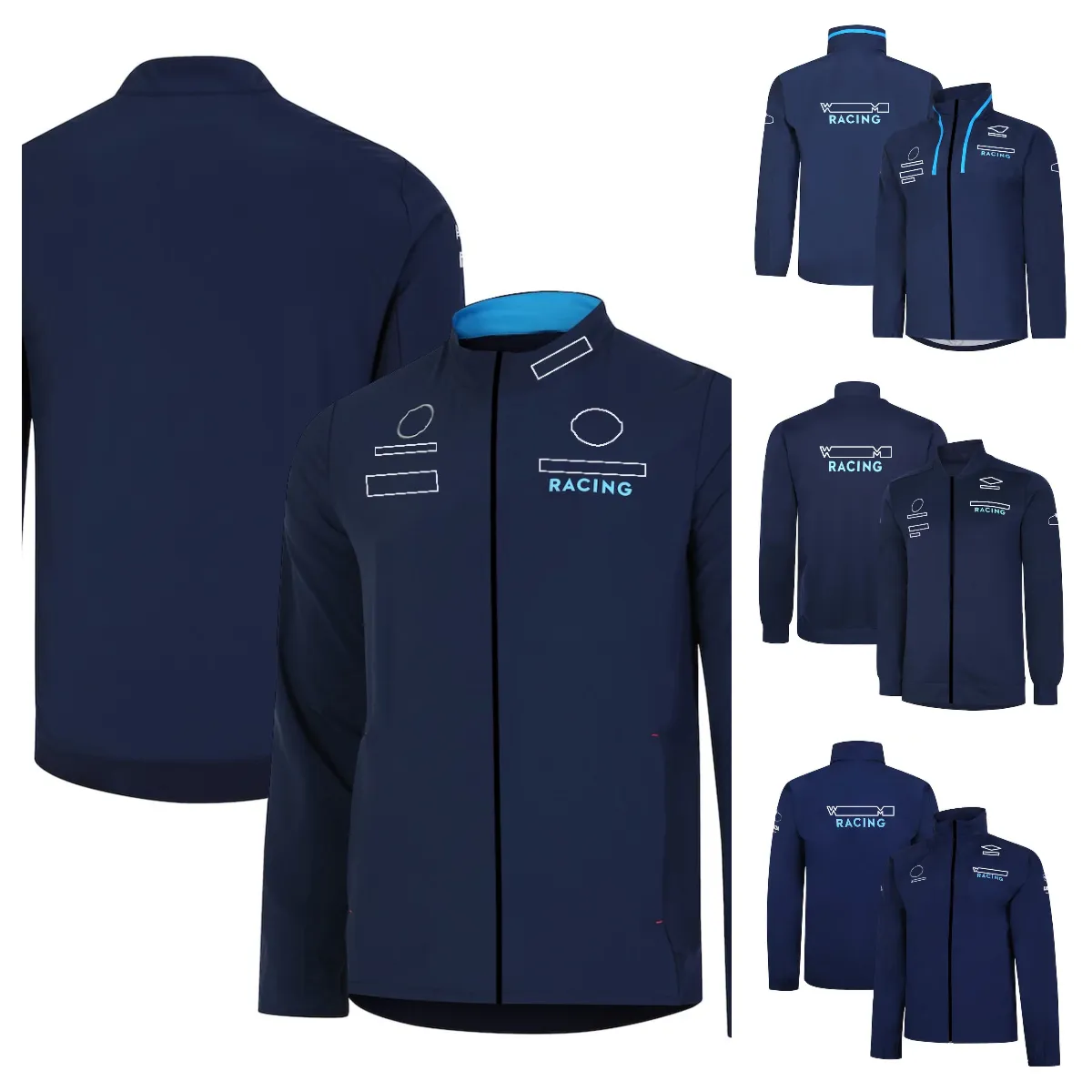 F1 Team Sweater Nouvelle veste coupe-vent pour hommes, vêtements de course de loisirs, veste de sport