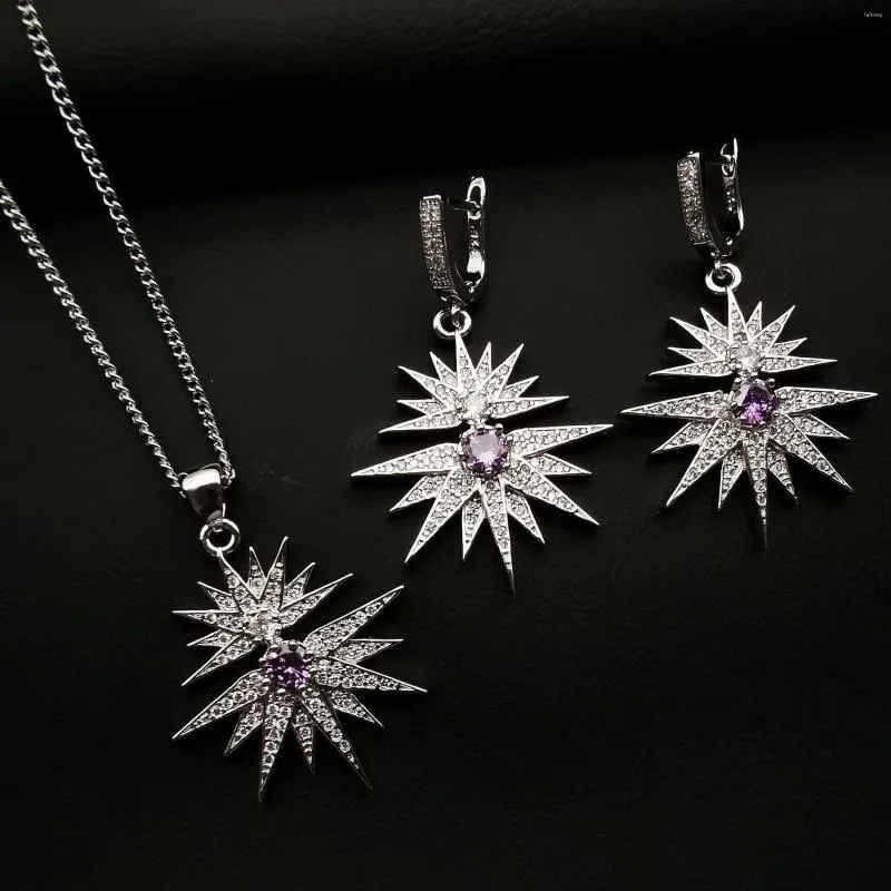 Necklace Earrings Set Everything Explosive Flower Two-piece This Is The Perfect Gift For Your Lover Mother Daughter