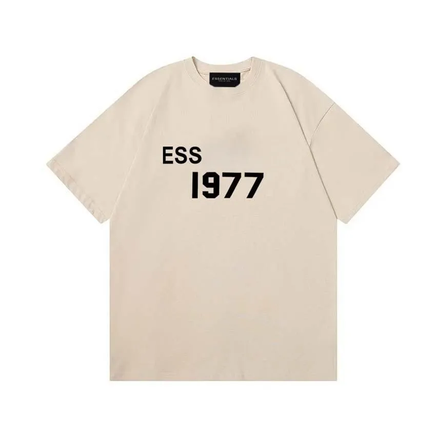 High-end original Essentials shirts short sleeve men's T-shirt fashion brand Fog High Street 2023 Summer 1977 round neck Vintage T-shirt designer t shirt women size S-XL