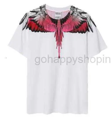 Mb Trendy Brand New Wings Manches courtes Marcelo Classic Feather T-shirt imprimé pour hommes et femmes07fk 40