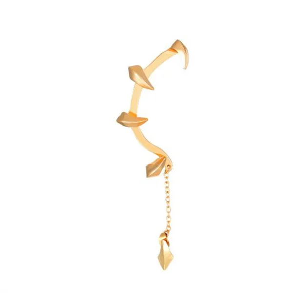 Orecchini a cerchio unisex, stile punk, hip hop, in acciaio inox, colore argento, nero, oro, con lucchetto, a forma di fulmine, idea regalo per donne, uomini, ragazzi e adolescenti, Piccolo, Acciaio