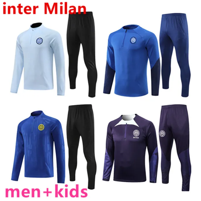 Inter Milan Soccer Tracksuit: Lautaro Training Suit, Football Jersey for  Men Kids Milano Chandal Futbol