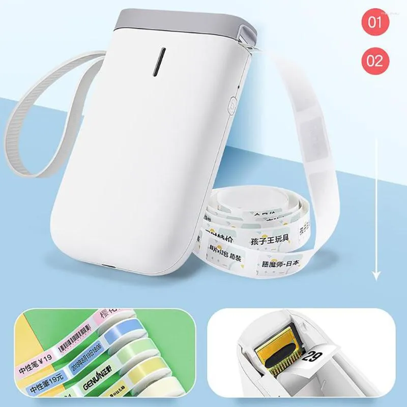 Stampante per etichette wireless Bluetooth leggera Palmare portatile per uso domestico Adesivo termico Nota con prezzo senza inchiostro