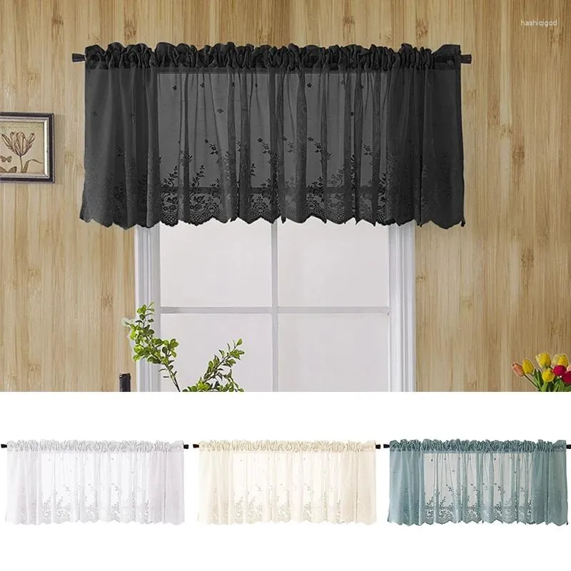 Vorhang MissDeer Moderne Spitze Jacquard Fenster Volant Saum Kaffee Kurz für Küche Schranktür Schlafzimmer Heimdekoration