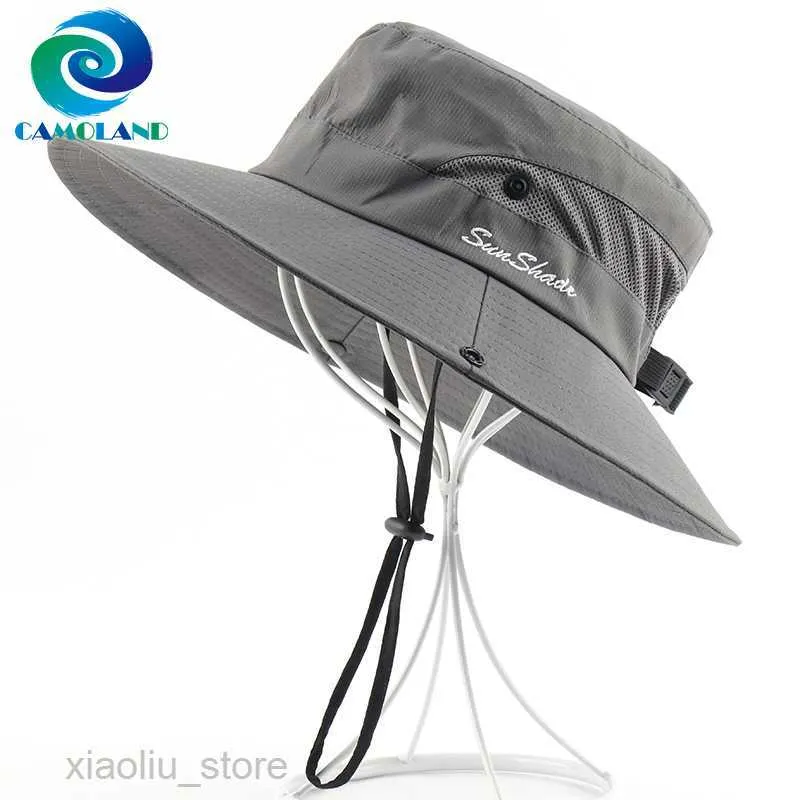 CAMOLAND Safari Outdoor Research Bucket Hat For Women Wide Brim