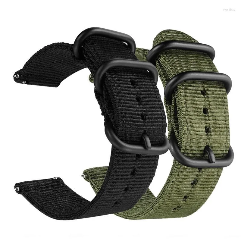 20mm Nylon Vintage Watch Straps Strap For Garmin Forerunner 245