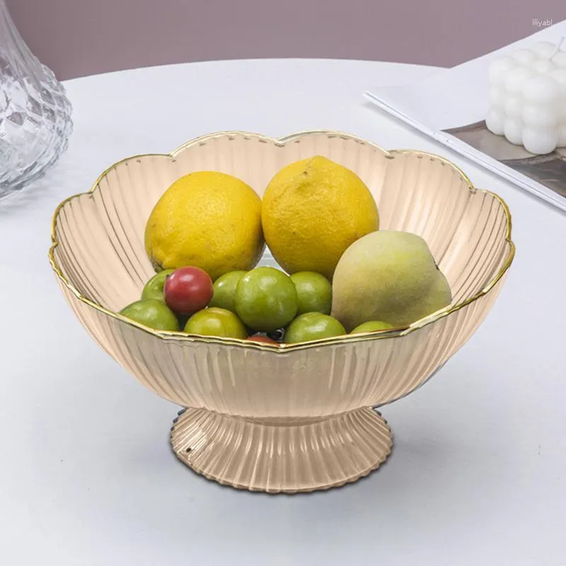 Modern Transparent Fruit Jimmy Kimmel Bowl With Soy Feding Gray