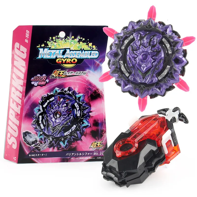 Pião giratório Tomy Beyblade Bursting Top Toy B-169 Variante Lúcifer Alloy Combat Top B-184 Brinquedo giratório de fio duplo para presente 230621