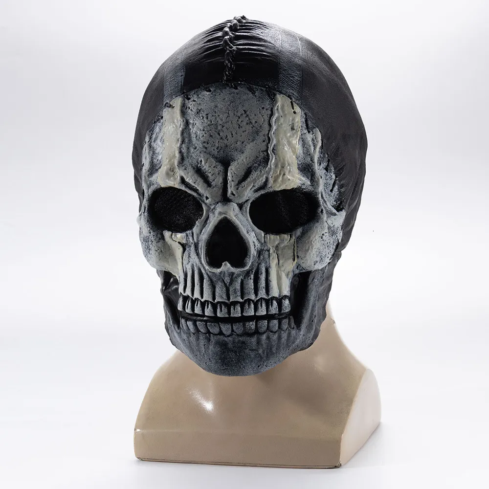 Ghost Mask MWII Latex Fabric Skull Cosplay Mask For Adult Cosplay, Airsoft,  And Tactical Use From Wai10, $22.5