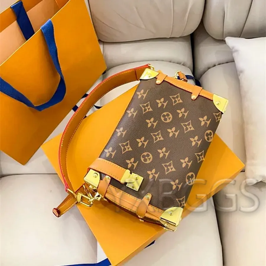 Luxe femme sac à bandoulière Designer en cuir véritable bandoulière motif fleurs mode Shopping fourre-tout pochette sac à main voyage S-Lock sacs