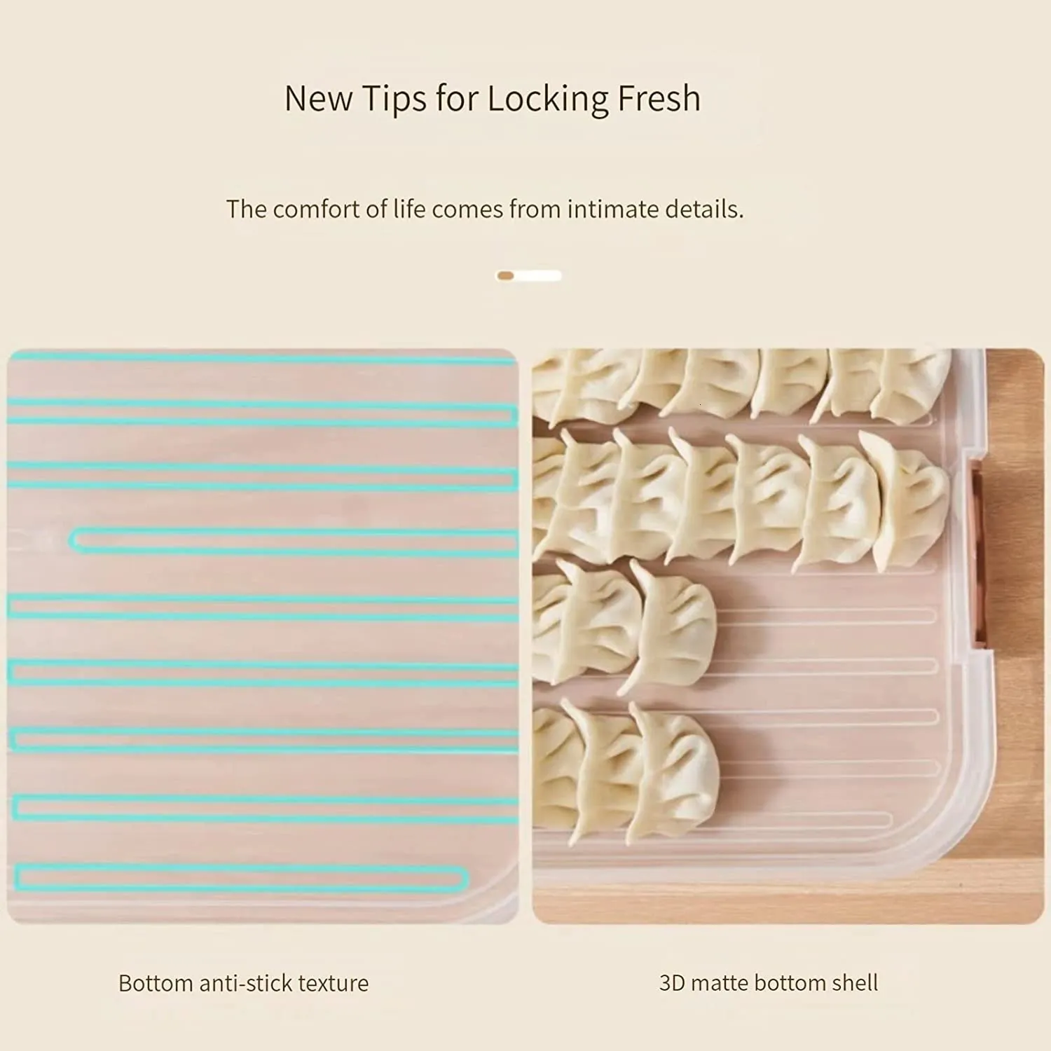 4 Layer Transparent Cookie Storage Containers Airtight For Kitchen And  Refrigerator Keep Food Fresh And Sealed Dumplings In Refined Storage Box  230625 From Ren10, $20.45