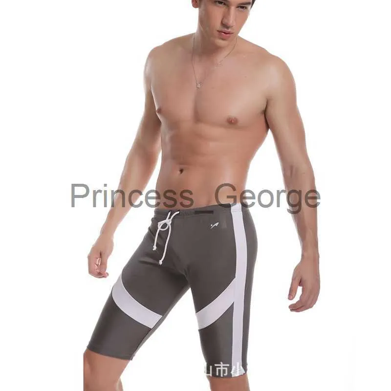 Erkek Mayo 2017 sıcak satış Erkekler Spor Spor Mayo Tayt Sandıklar Vücut Geliştirme Şort Beachwear Boyut S M L x0625