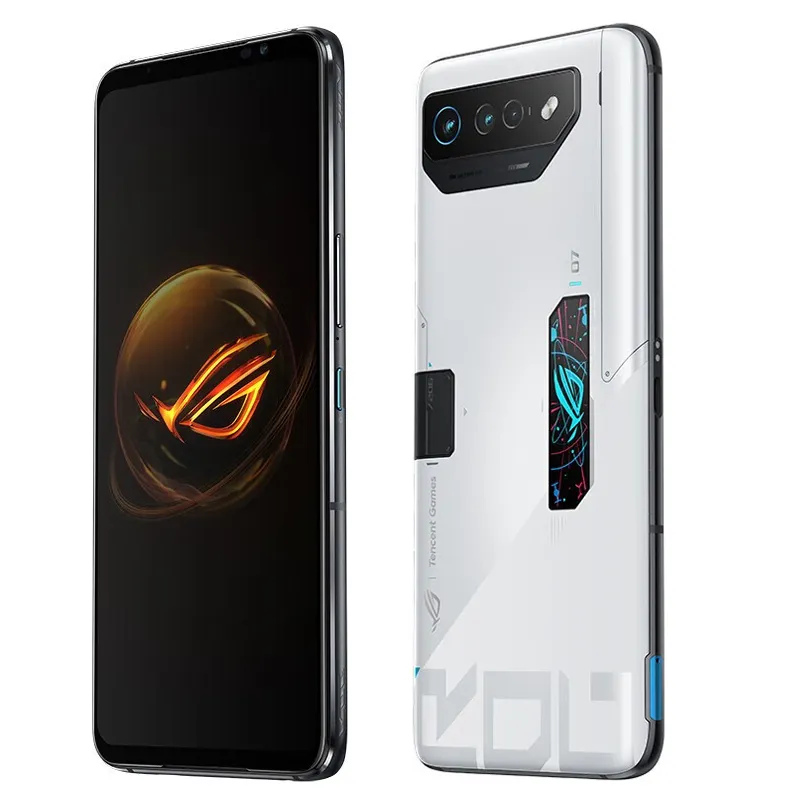 Orijinal Oppo Asus Rog 7 Pro 5G Cep Telefonu Oyun 16GB RAM 512GB ROM Snapdragon 8 Gen2 50.0MP NFC 6000mAH Android 6.78 "AMOLED Tam Ekran Parmak İzi Kimliği Akıllı Cep Telefonu