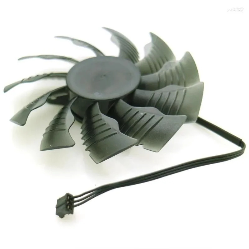 Refroidissements d'ordinateur T129215SU 12V 0.50A 86mm 3Pin pour Gigabyte GTX960 GTX970 GTX1050 GTX1060 carte graphique VGA refroidisseur ventilateur de refroidissement