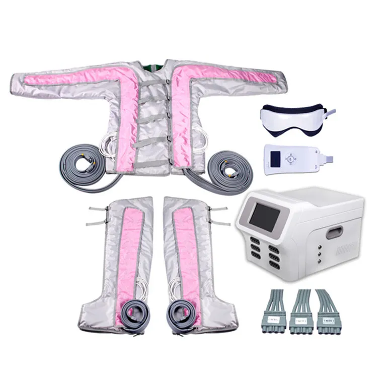 3 In1 Far Professional Suit Body Slimming Massage Lymfatisk dränering Pressoterapie Machine