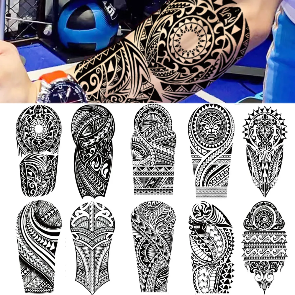 Creative Evil Eye Moon Semi Permanent Finger Tattoos Stickers For Women  Unique Mountains Leaves Design, DIY Finger Washable Small Tatoos From  Soapsane, $8.13 | DHgate.Com