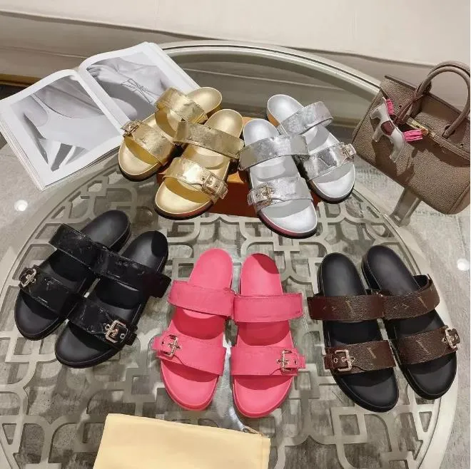 Bom dia flat mule pink store