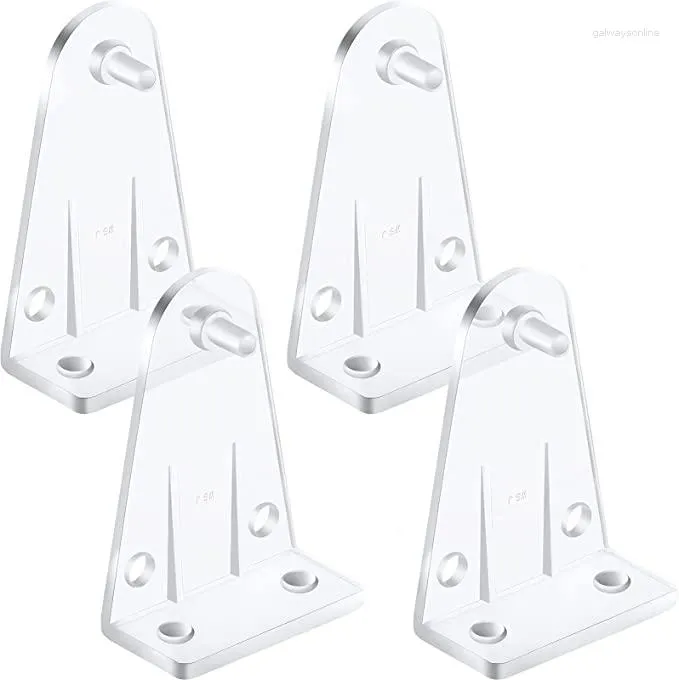 Curtain Hold Down Brackets Clear Plastic Blind Holder Replacements For 2 Inch Blinds Horizontal Shades Windows