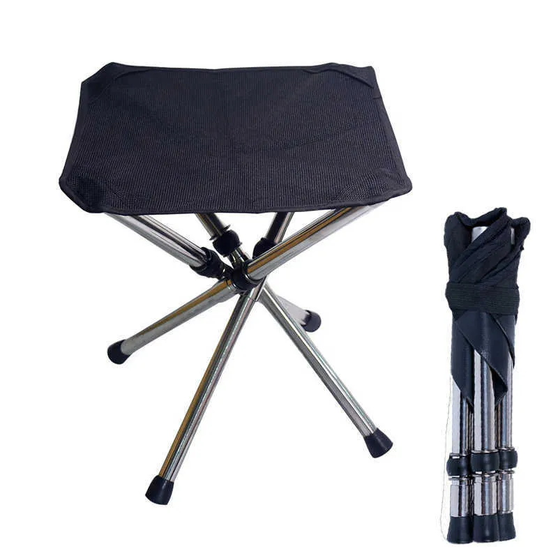 Meble obozowe składanie Przenośna stal ze stali nierdzewnej stołowa stołowa regulowane krzesło Oxford Fotegowanie kempingowe Maksymalna waga 160 kghkd230625