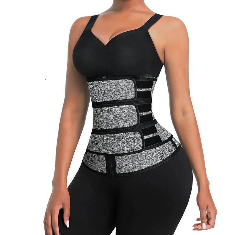 Cheap Men Waist Trainer Corset Weight Loss Fitness Girdle Slimming Belt  Tummy Shaper Fat Burner Sweat Belt