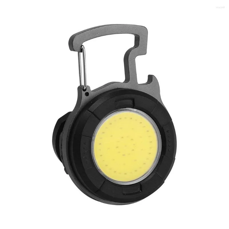 Flashlights Torches USB Keychain COB Light Adjustable Night-lights Lamp For Outdoor Working