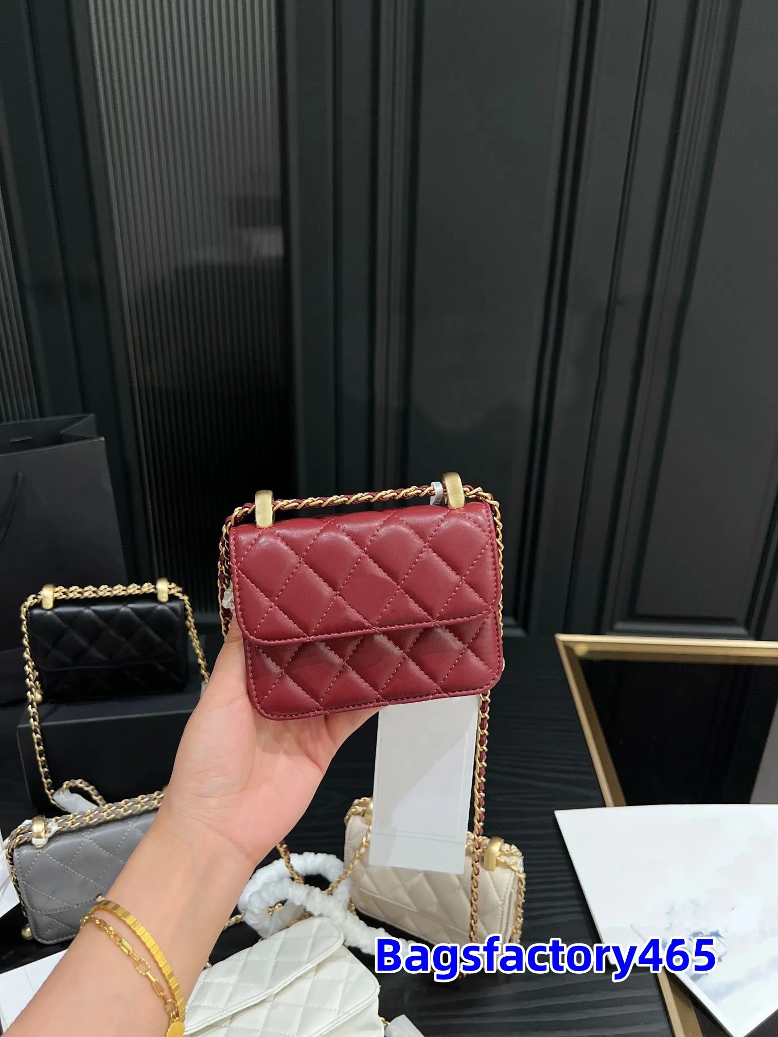 Fashionable Lipstick bag Luxury Designer Bag PU Leather Purses Handbags |  eBay