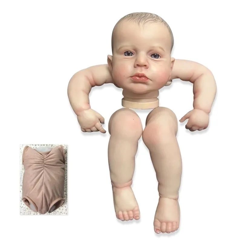 Doll Bodies Parts NPK 19inch Finished Reborn Baby Size Already Painted Awake Loulou Lifelike