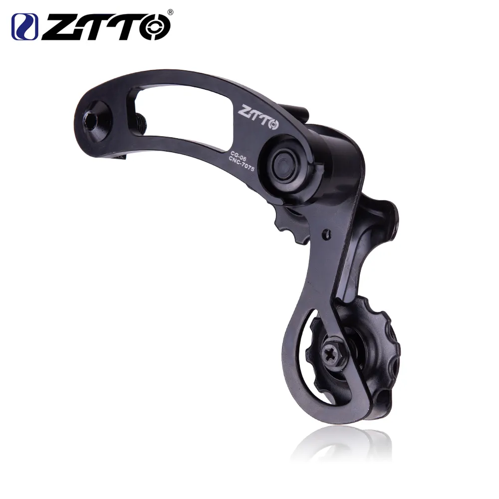 自転車derailleurs ztto single speed derailleur tensionバイクチェーンテンショナー用e-bikeハンガーマウントドロップアウト調整可能なプーリーホイール230621