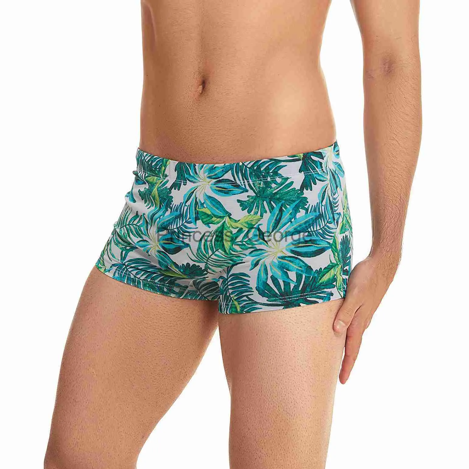 Heren Zwemkleding 2023 Nieuwe Collectie Tan Through Heren Zwemkleding Mesh Sexy Zwembroek Digitale Gedrukte Braziliaanse Bikini Badpak met Trekkoord x0625 x0625 x0625 x0625