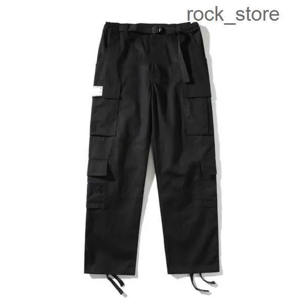 Mens Cortez Cargo Pant Man Designer Cargos Calças Calças de Trabalho High Street Hip Hop Casual Multi-bolsos Oversized Solto Macacões Retos Jogger 2 AVM0