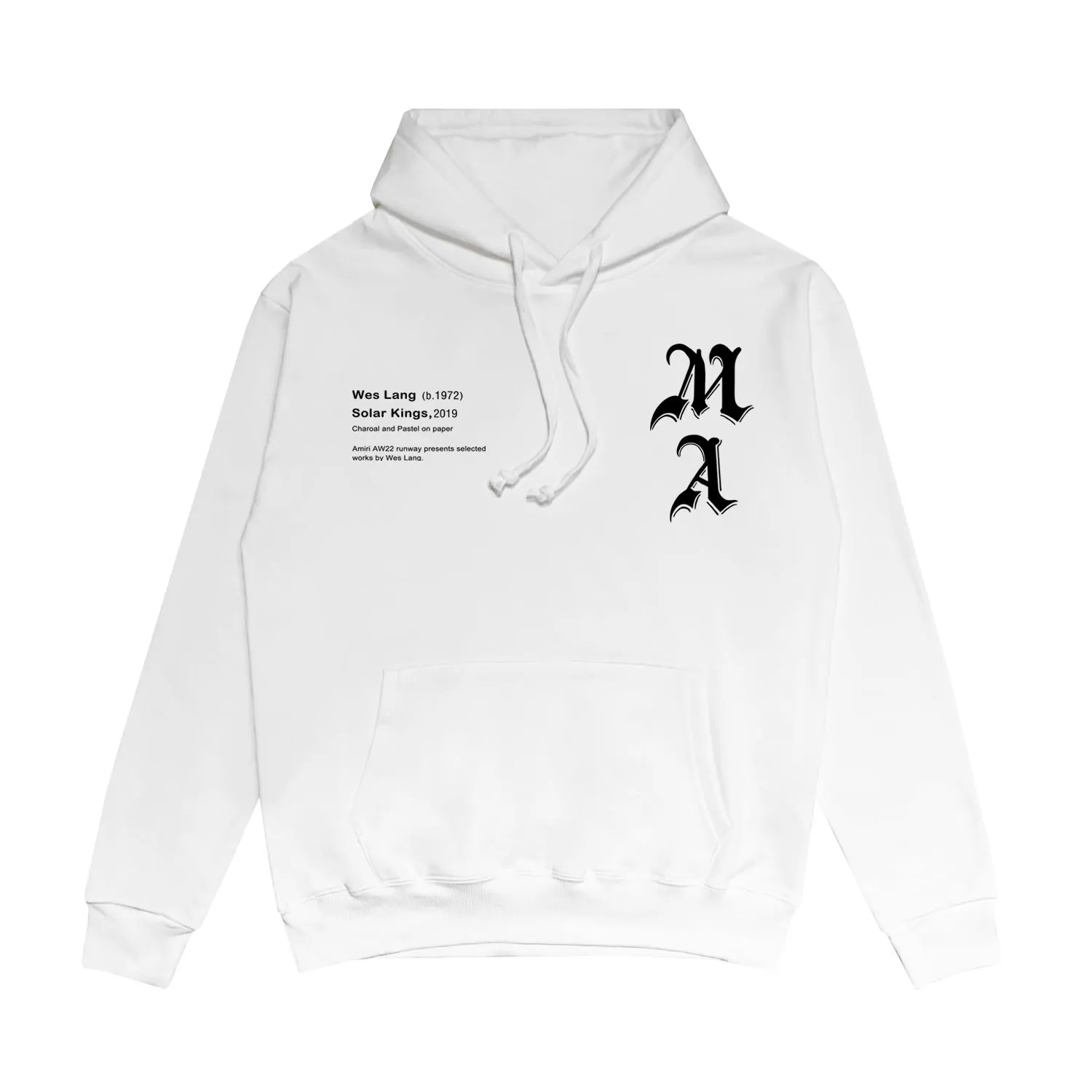 Men's letter Hoodies Amiryes hooded black sweater 2023 new couple pullover 100% cotton women Sweatshirts