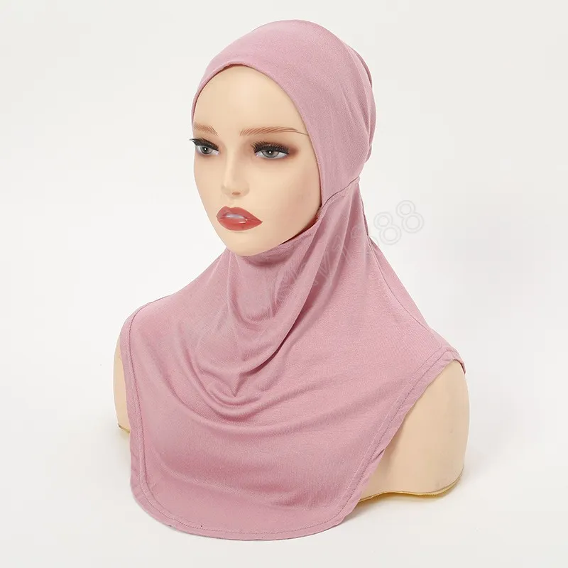 Modalny bawełniany koszulka Instant Wewnętrzna kapitaczka Hijab Bonnet