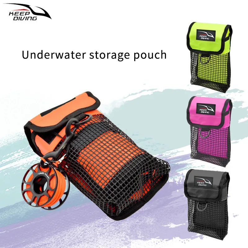 Kayak Accessories Scuba Diving SMB Signal Tub Reel Snap Sausage Buoy  Accessory Storage Bag Mesh Underwater Gear Equipment Holder Carry Pouch  230621 From Bong07, $8.71