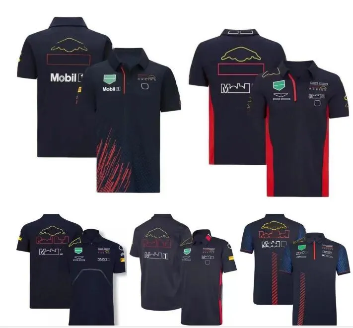 F1 racepoloshirt zomer nieuwe revers T-shirt dezelfde stijl maatwerk