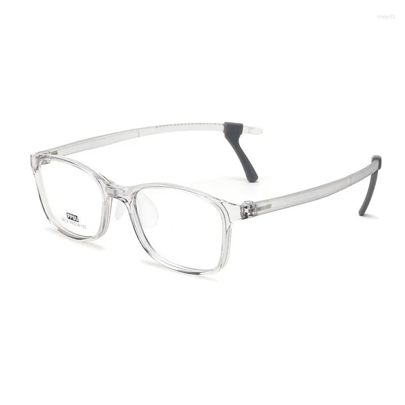 Lunettes de soleil Cadres Lumière Carré Lunettes de Protection des Yeux Lunettes Transparentes Enfants Cadre Optique Confort Antidérapant Lunettes Myopie Jeunesse