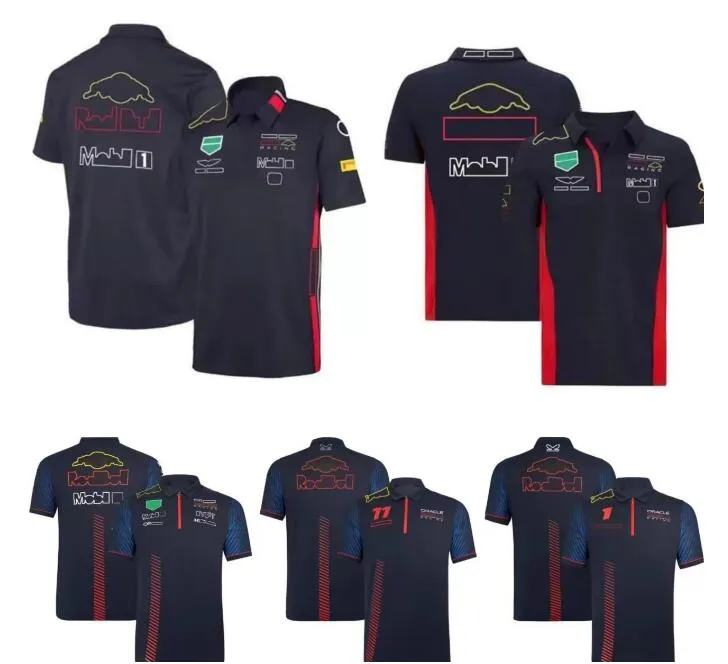 F1 yarış polo gömlek yaz takımı yaka tişört aynı stil özelleştirme