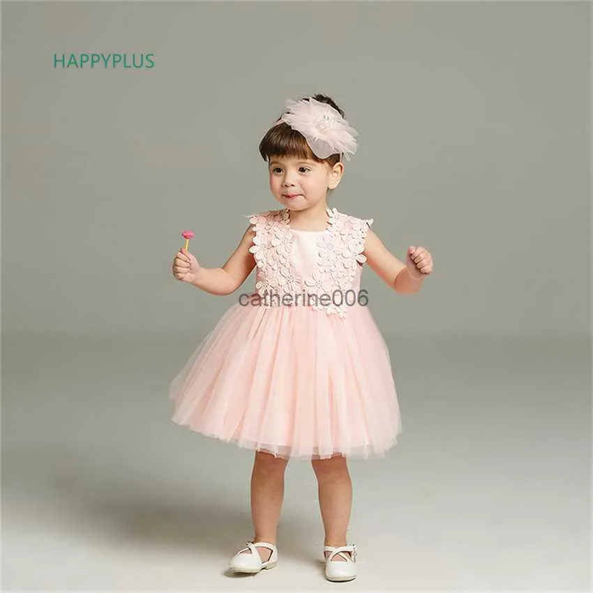 HAPPYPLUS Christmas Baby Dress Wedding Princess Birthday Dress for Girls 2 Years Baby Party Wear Clothes for Babies 3 6 12 Month L230625