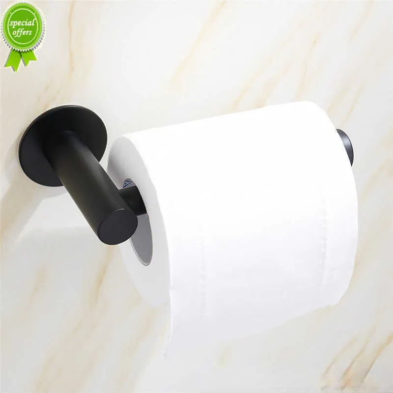 Nieuwe toiletwandbevestiging Toiletpapierhouder Roestvrij stalen badkamer Keuken Roll Papier Accessoire Tissue Toekjes Accessoires Houders
