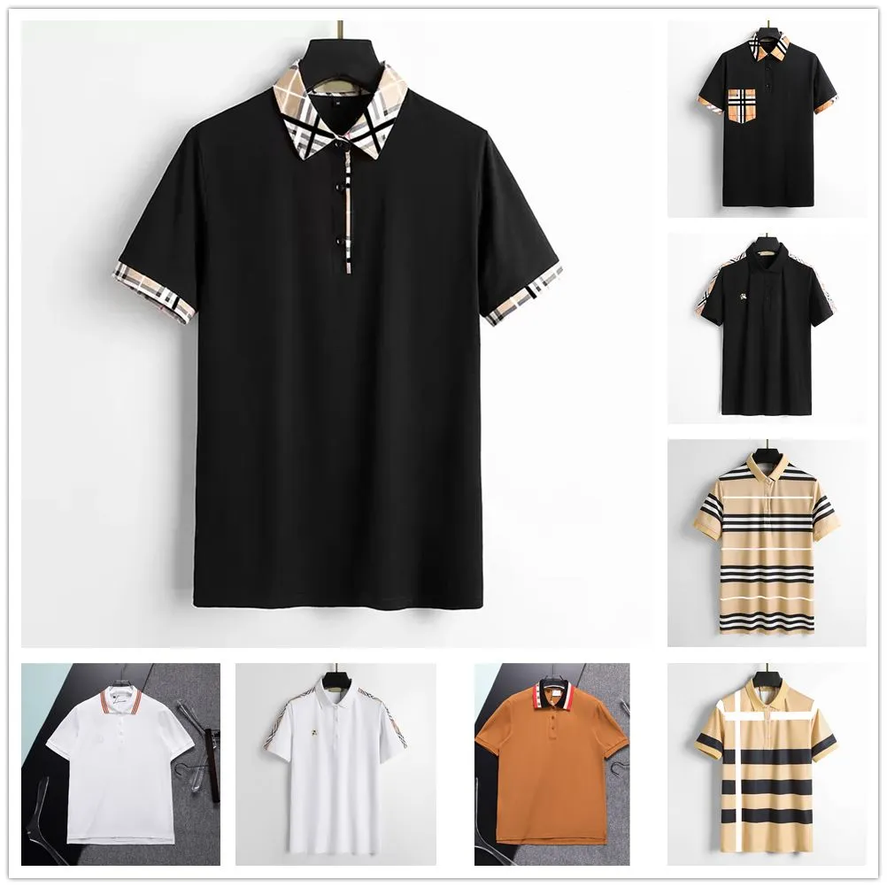 mens polo shirt tee man designer polos tops tshirt T Shirt tees embroidery shirts for men tshirts short sleeve shirt lapel button cotton couple top wholesale