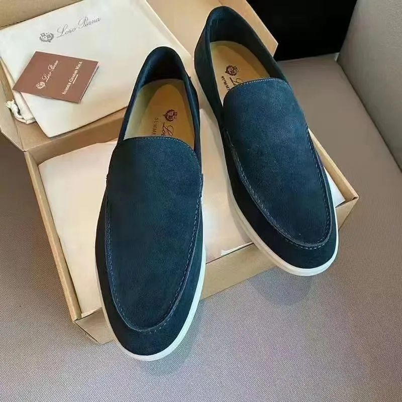 Loro Piano Top quality Shoe Loro Pianna Men Loro Pianna Designer Women Casual Shoes Loropianna Summer Suede Walking Shoes Outdoor Runner Sneaker Size