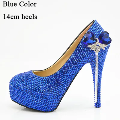 Royal blue prom shoes discount