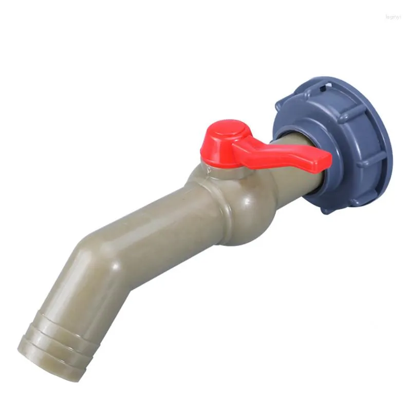 Attrezzature per l'irrigazione IBC Raccordi per serbatoi d'acqua Filettatura S60x6 Connettore per irrigazione da giardino Valvola Tubo flessibile Giunti per interruttori 1/2 "3/4" 1 "